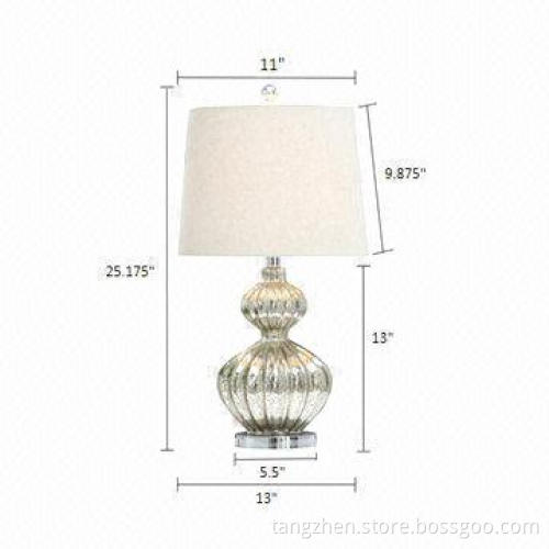 Hot sell/modern/simple glass table lamp